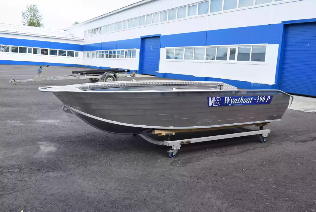 Алюминиевая лодка Wyatboat-390Р Увеличенный борт в Назрани