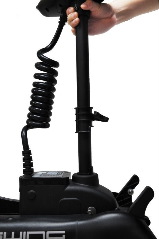 Лодочный электромотор якорь Haswing Cayman B, GPS, 12V, 55Lbs, нога 137 мм в Назрани