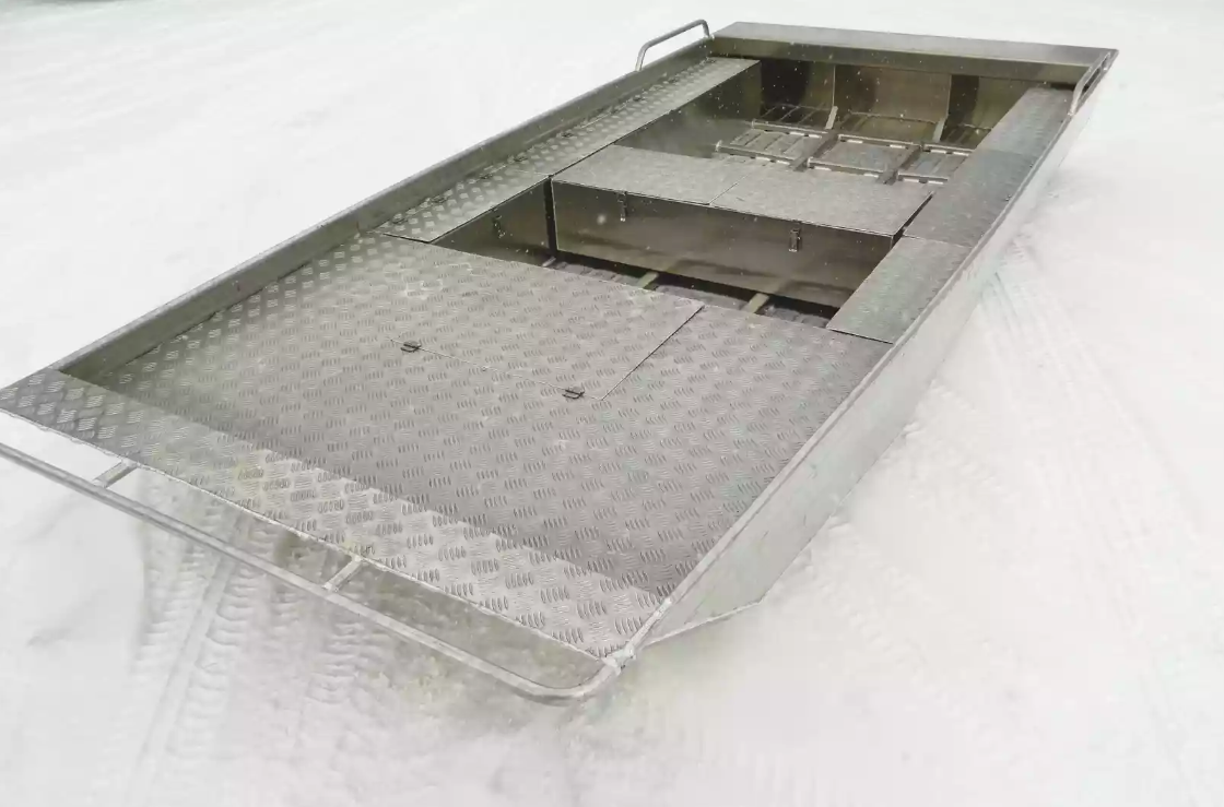 Алюминиевая лодка Wyatboat-390 Jonboat в Назрани