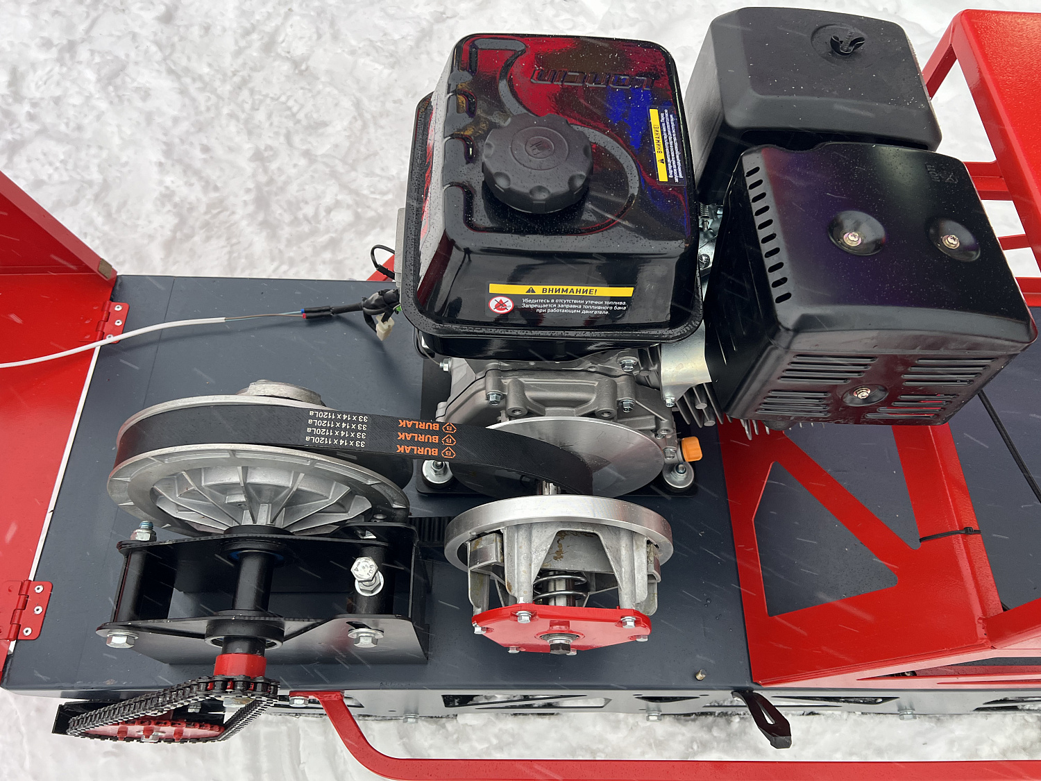 Мотобуксировщик EX-MOTO SNOWDOG S500 15л.с в Назрани