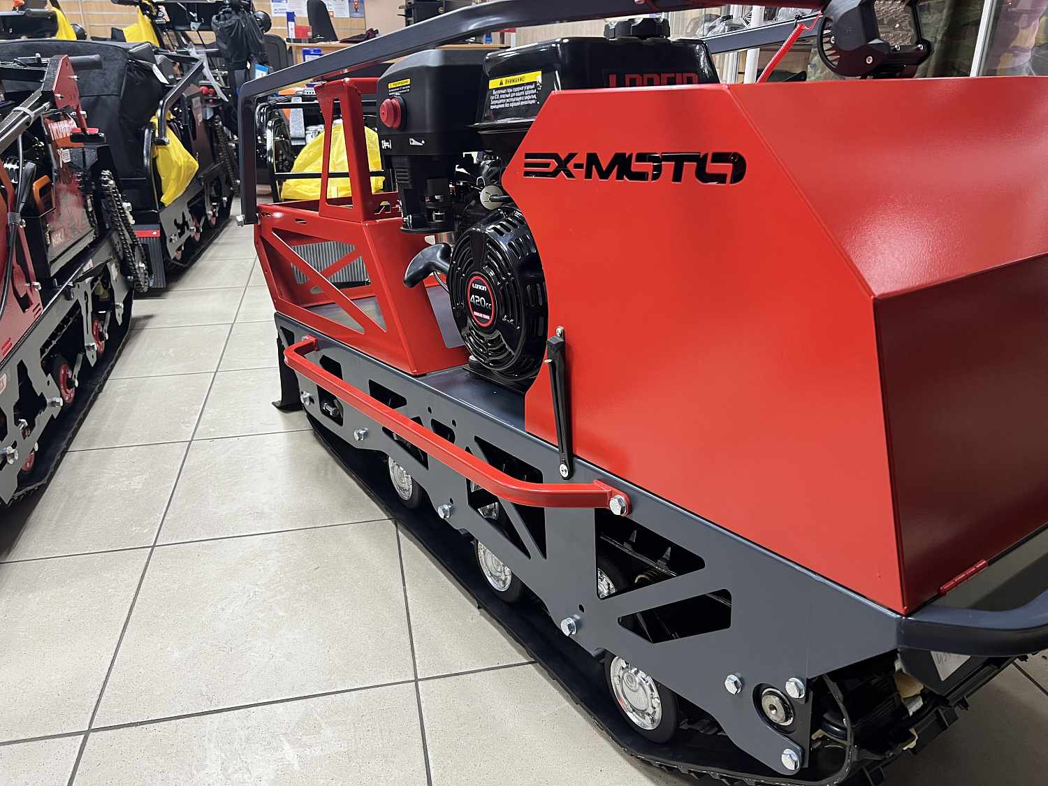 Мотобуксировщик EX-MOTO SNOWDOG S500 15л.с в Назрани