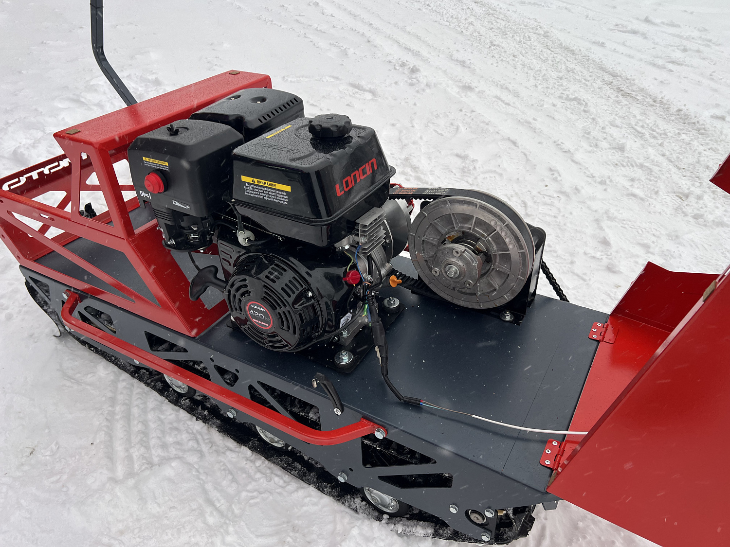 Мотобуксировщик EX-MOTO SNOWDOG S500 15л.с в Назрани