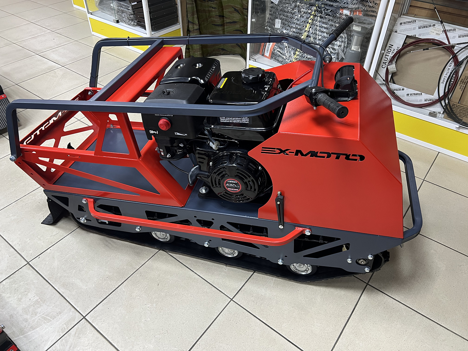 Мотобуксировщик EX-MOTO SNOWDOG S500 15л.с в Назрани