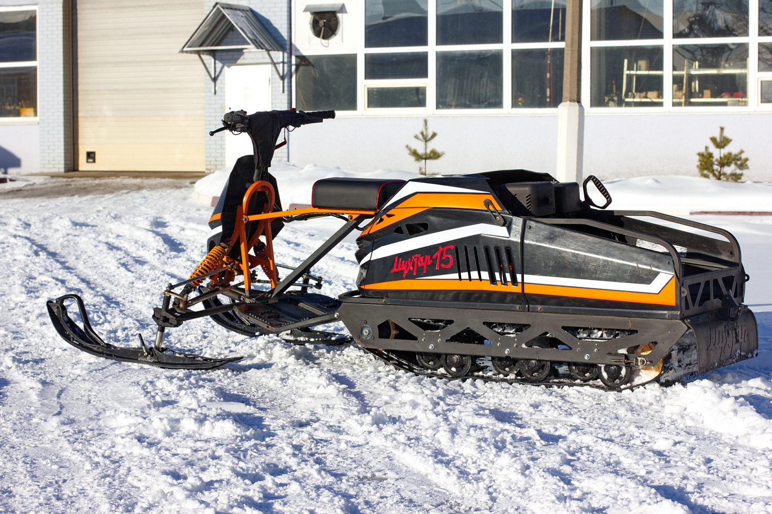 Мотобуксировщик IRBIS Мухтар 15 с лыжным модулем в комплекте в Назрани