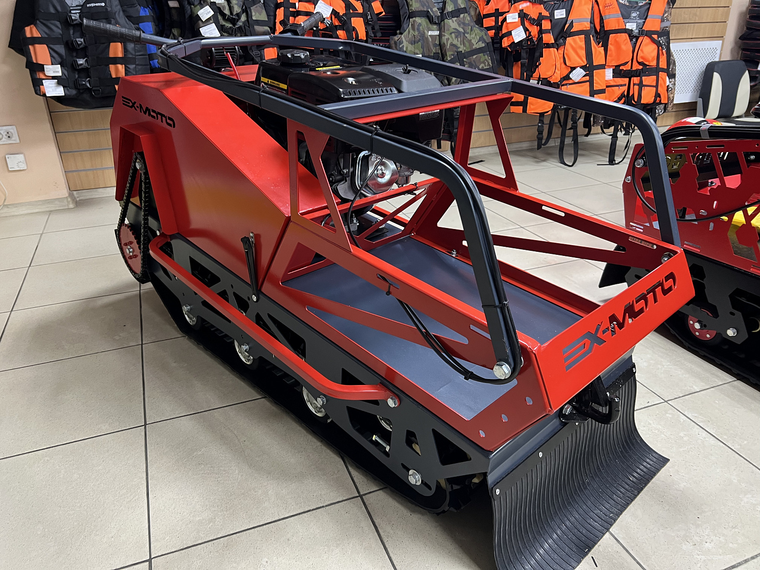 Мотобуксировщик EX-MOTO SNOWDOG S500 15л.с в Назрани