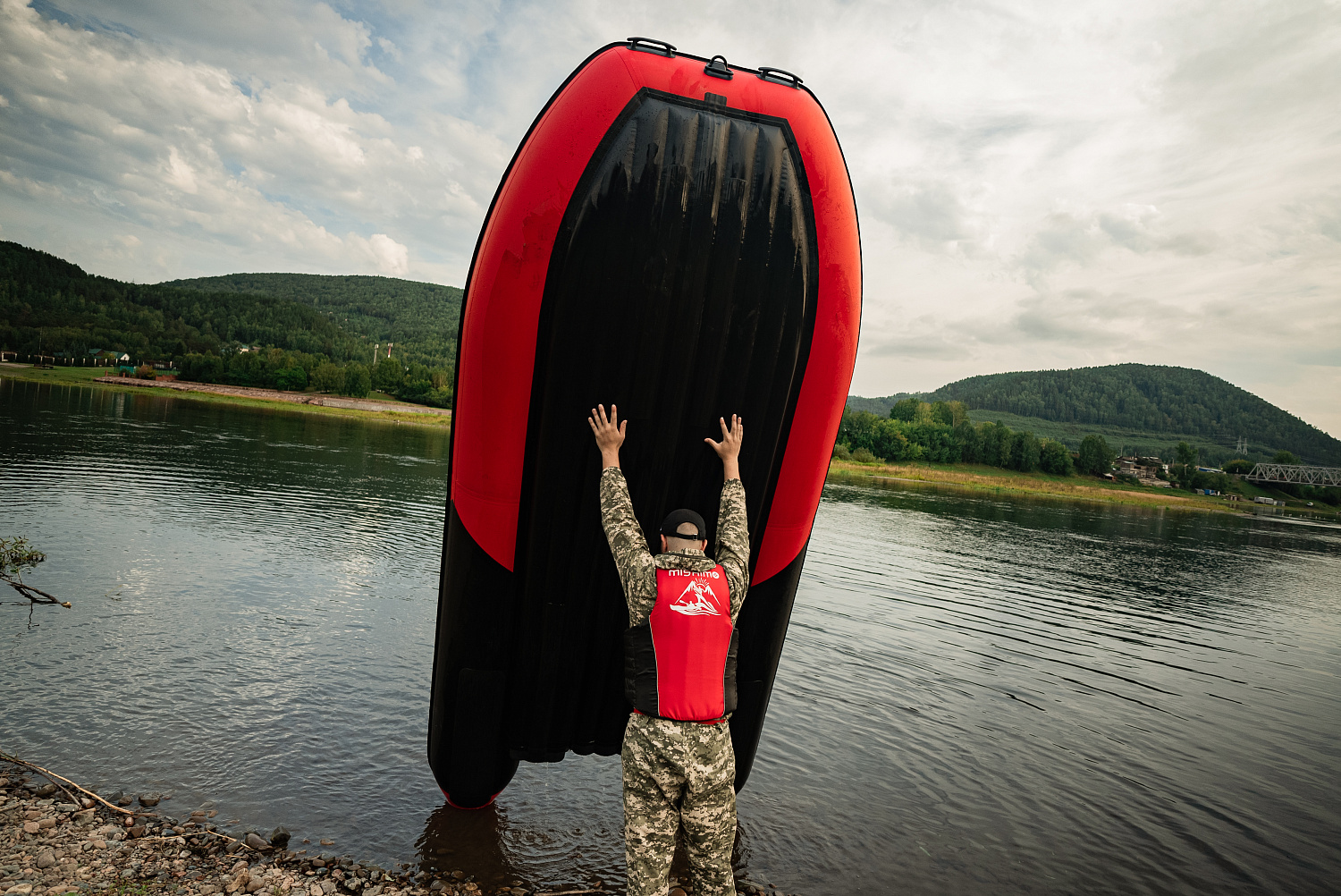 Лодка MISHIMO RIVER FJET PRO 430  под водомет в Назрани