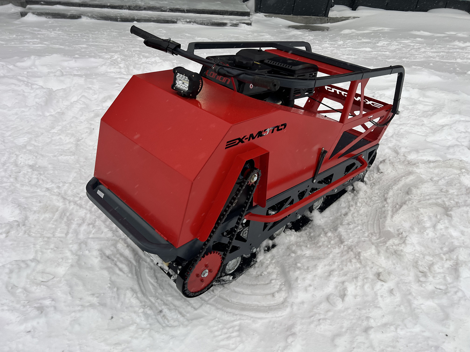 Мотобуксировщик EX-MOTO SNOWDOG S500 15л.с в Назрани